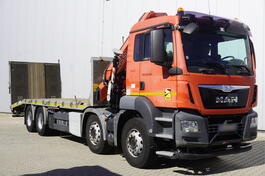 MAN - TGS / 35.360 / EURO 6 / 8X2 / FASSI F235A.2.22 DIZALICA / DALJINSKO UPRAVLJANJE / KAMION SA...