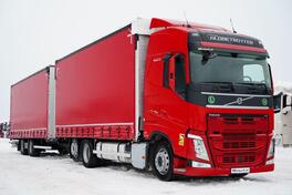 Volvo - FH 460 / Kamion sa kliznom ceradom + prikolica sa kliznom ceradom / IMP-3640