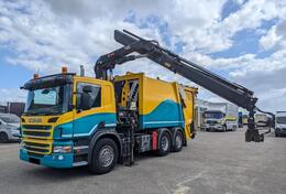Scania - P280 6x2/4 / Euro 5 EEV / Hiab 211 kran kamion za smeće / MO3057
