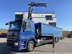 Mercedes Benz - 2541 / 6x2 / Atlas 135.2E kran / 8,20 m produživa ravna platforma / kamion sa kli...