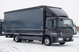 Mercedes Benz - ATEGO / 1221 / ACC / E 6 / rampa / 17 PALETA kamion sa klizna zavesa cerada / DOM...