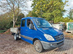 Mercedes Benz - Sprinter II kamion sa ravnom platformom / dupla kabina / kran / modeli 413 / 414 ...