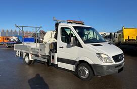 Mercedes Benz - Sprinter 513 2.2 CDI / HIAB kran kamion sa ravnom platformom / MOS896