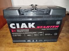 Akumulator CIAK - 12V - 75 Ah
