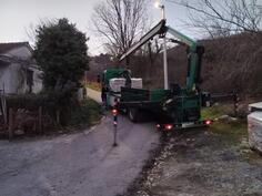 Odvoz i dovoz materijala - Usluge radnim mašinama