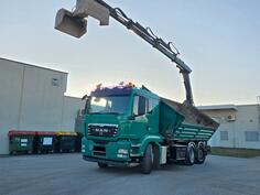 MAN - TGS 26.400 / 2 s kiper+kran / LTK357