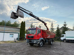 MAN - TGM 18.290 4x4  kiper+kran/LTK391