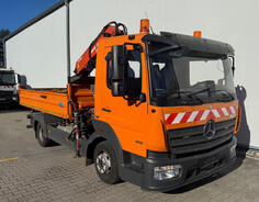 Mercedes Benz - Atego 818 K 3 s kiper+kran/LTK424