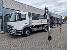 Mercedes Benz - Atego 1218 KK 2 s kiper+kran/LTK427