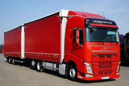 Volvo - FH 460 kamion sa kliznom ceradom + prikolica sa kliznom ceradom/IMP-3921