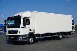 MAN - TGM / 12.250 / EURO 6 / rampa / 20 PALET / 8 M kamion furgon / DOM-2074
