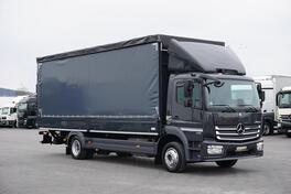 Mercedes Benz - ATEGO / 1221 / ACC / E 6 / rampa / 17 PALETA kamion s ceradom / DOM-2122