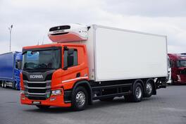 Scania - P 360 / E 6 / rampa / 18 PALETA / RETARDER / kamion hladnjača / DOM-2152