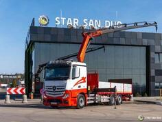 Mercedes Benz -  Actros 2542 6x2 Palfinger PK 22002 EH Crane kamion s ravnom platformom / STR-0585