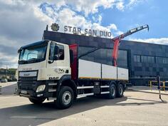 DAF - CF 410 6x4 PALFINGER PK 20001 kran Rotator kamion s ravnom platformom / STR-0635