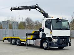 Renault - T 380 / kran / 6x2 / šlep auto / LUS-1240