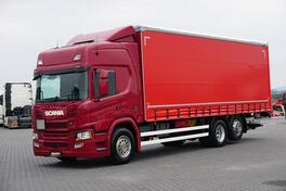 Scania -  P 280 / ACC / E 6 / rampa / 20 PALET / 8,2 M / kamion sa klizna zavesa cerada / DOM-2174