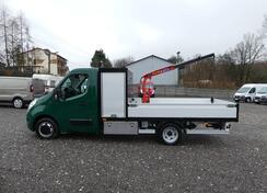 Renault - Master 2.3 DCI / Maxilift kran kamion s ravnom platformom < 3.5t / LA2412