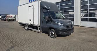 Iveco - Daily 50C18 3.0 box truck / rampa / kamion furgon < 3.5t /LA2544