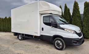 Iveco - 35C16 3.0 Himatic box truck / rampa / kamion furgon < 3.5t / LA2557