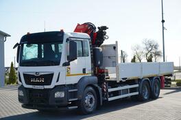 MAN - TGS 26.420 flatbed truck / IMP-4064