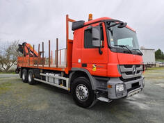 Mercedes Benz - Actros 2641 log truck / kran / kamion za prevoz drva / LA2636