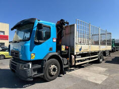 Renault - C 320 dropside truck / kran / kamion s ravnom platformom / LA2638
