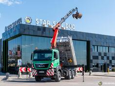 MAN - TGS 33.440 6x4 PALFINGER PK 22002 kran kiper / STR-0646