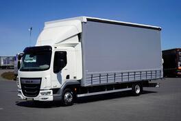 DAF - LF / 260 / ACC / E 6 / 18 PALETA / 7,2 M kamion sa klizna zavesa cerada / DOM-2218