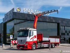 Mercedes Benz -  / Actros 2542 / 6x2 / Palfinger PK 22002 EH kran / kamion s ravnom platformom / ...