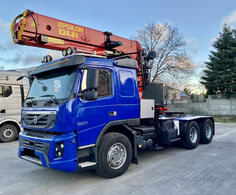 Volvo - FM 500 tegljač + Kran / LTK758