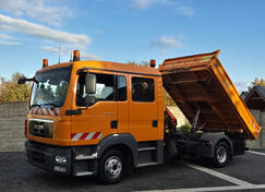 MAN - TGL 12.220 Doka / Kiper + Kran / LTK862