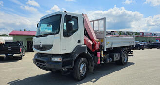 Renault - KERAX 430 Kiper + Kran / LTK863