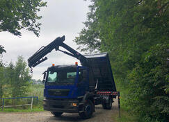 MAN - TGM 18.250 Kiper + Kran / LTK867