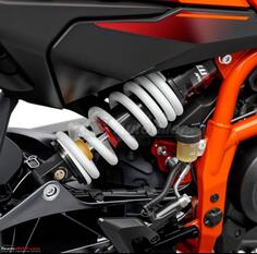 Motorcycles in parts