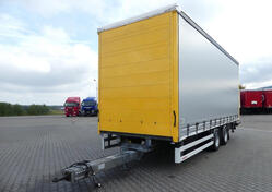 Ostalo - Wecon TANDEM prikolica sa kliznom ceradom + rampa / LTK827