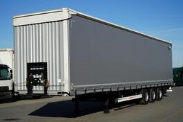 Kassbohrer - poluprikolica sanim ceradom / IMP-4215 kliz