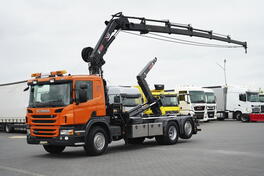 Scania - P 400 / E 5 / 6x2 / kran / PILOT / kamion rol kiper / DOM-2278