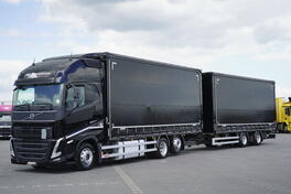 Volvo - / FH / 460 / I – SAVE / ACC / EURO 6 / 120 M3 / kamion sa klizna zavesa cerada + prikolic...