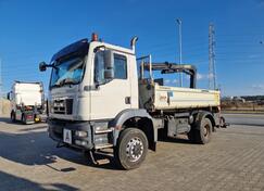 MAN - TGM 18.290 2 s kiper + Crane / LTK501