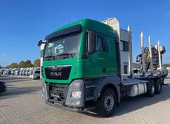 MAN - TGX 26.500 Kamion za prijevoz drva + Crane / LTK505