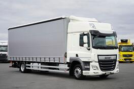 DAF - CF / 320 / ACC / E 6 / rampa / 21 PALETA / 8055 KG kamion sa klizna zavesa cerada / DOM-2212