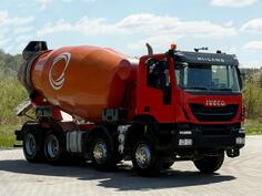 Iveco - TRAKKER 410 / 8x4 / TOP / kamion s mešalicom za beton / LUS-1267