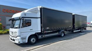Mercedes Benz - Atego 1227 / BDF / kamion sa klizna zavesa cerada / GRI-0606