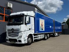 Mercedes Benz - Actros 2545 / rampa / 6x2 / kamion hladnjača + prikolica hladnjača / JOA-0272