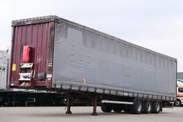 Krone - XL MegaLiner / BPW Axles / Edscha Sli poluprikolica sa kliznom ceradom / DO1036