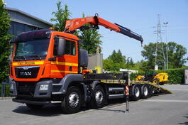 MAN - TGS 35.360 E6 8×2 / FASSI F235A.2.22 kran / remote control šlep auto / FHM-0043