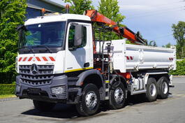 Mercedes Benz - Arocs 3236 8x4 / HDS Fassi F155A.0.22 kran / daljinsko upravljanje / dvosmerni ki...