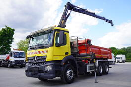 Mercedes Benz - Arocs 2640 6x4 / 100 tho. km! / HIAB X-Hiduo 158 kran / rotator kiper / FHM-0060