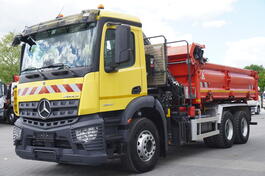 Mercedes Benz - Arocs 2640 6x4 / 100 tho. km! / HIAB X-Hiduo 158 kran / rotator kiper / FHM-0061